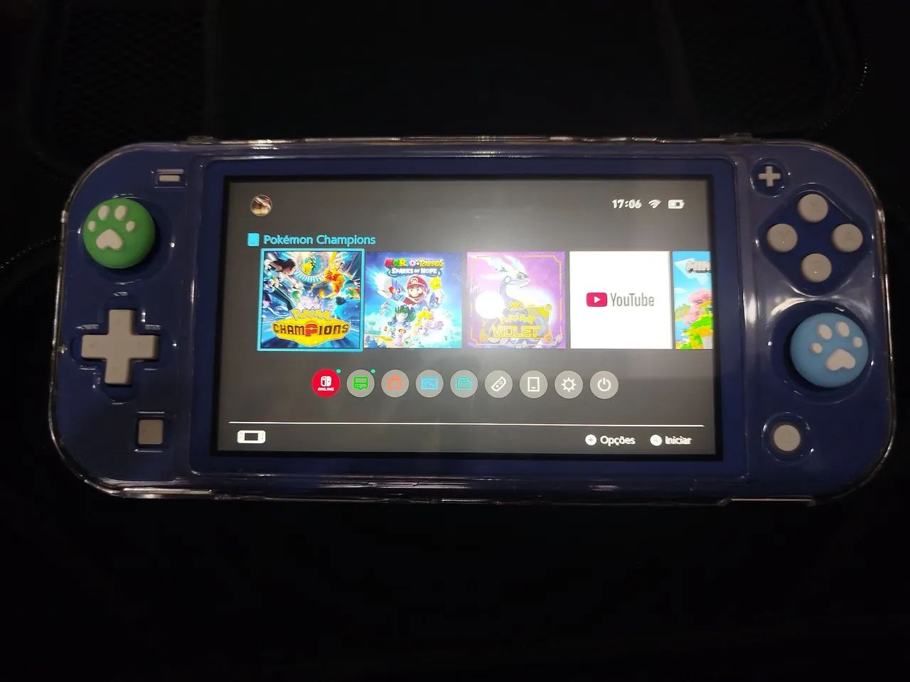 Nintendo Switch Lite com acessórios - Foto 2
