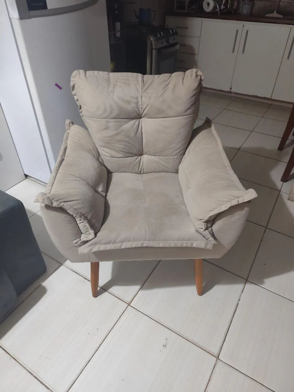 Poltrona Opala Decorativa 