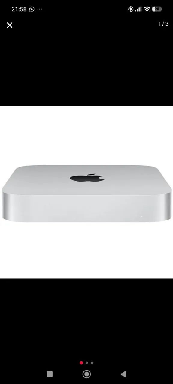 Mac mini M4 512ギガ /メモリ16ギガ Mac Mini M4, 16GB de Ram, 512GB SSD - Go Imports é confiável e tem