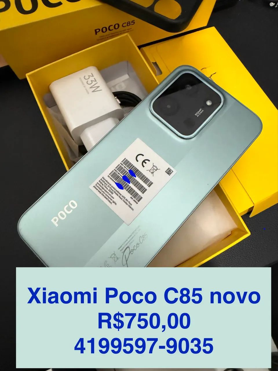Xiaomi poco c85 novo