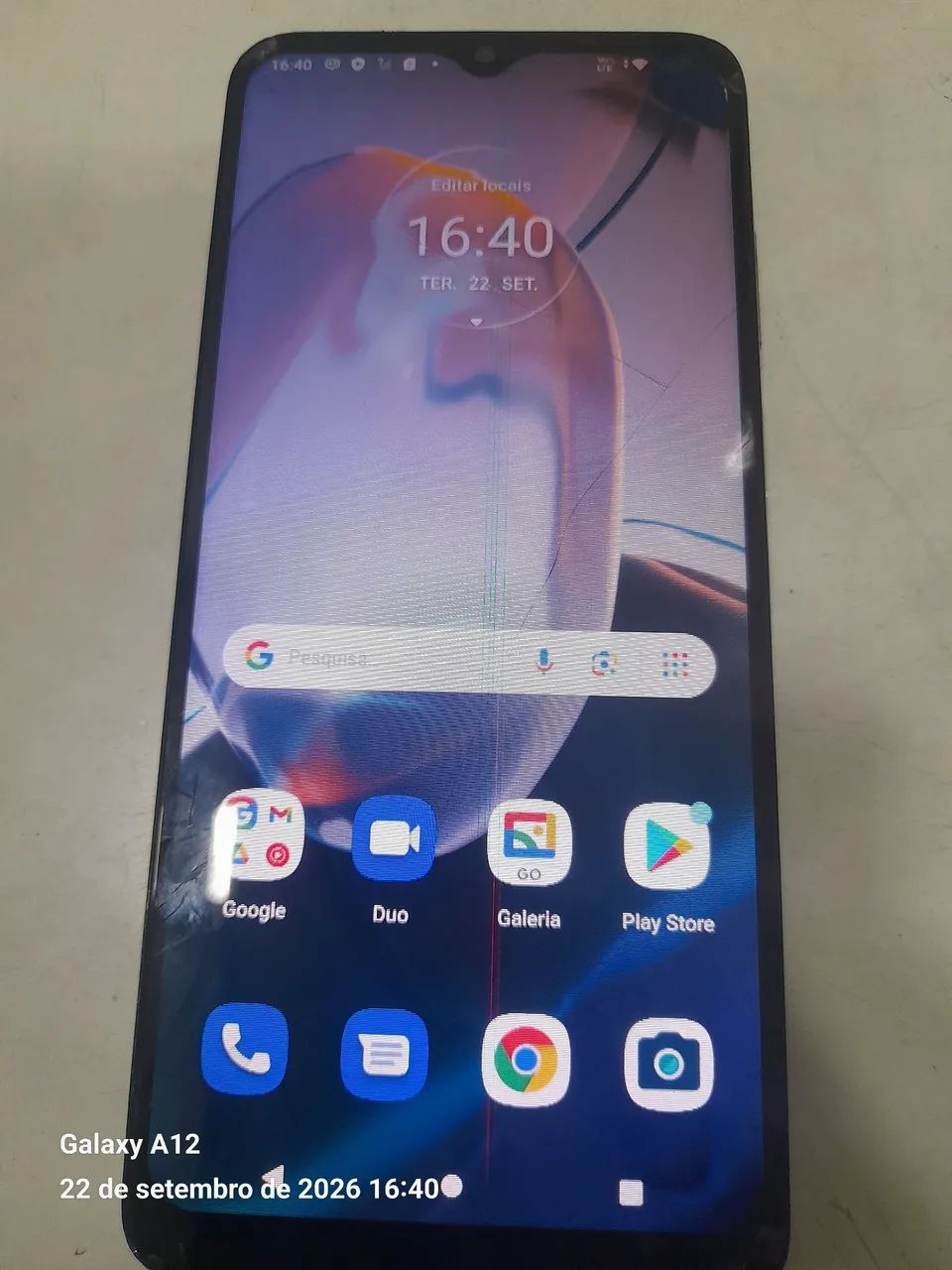 Celular moto E22