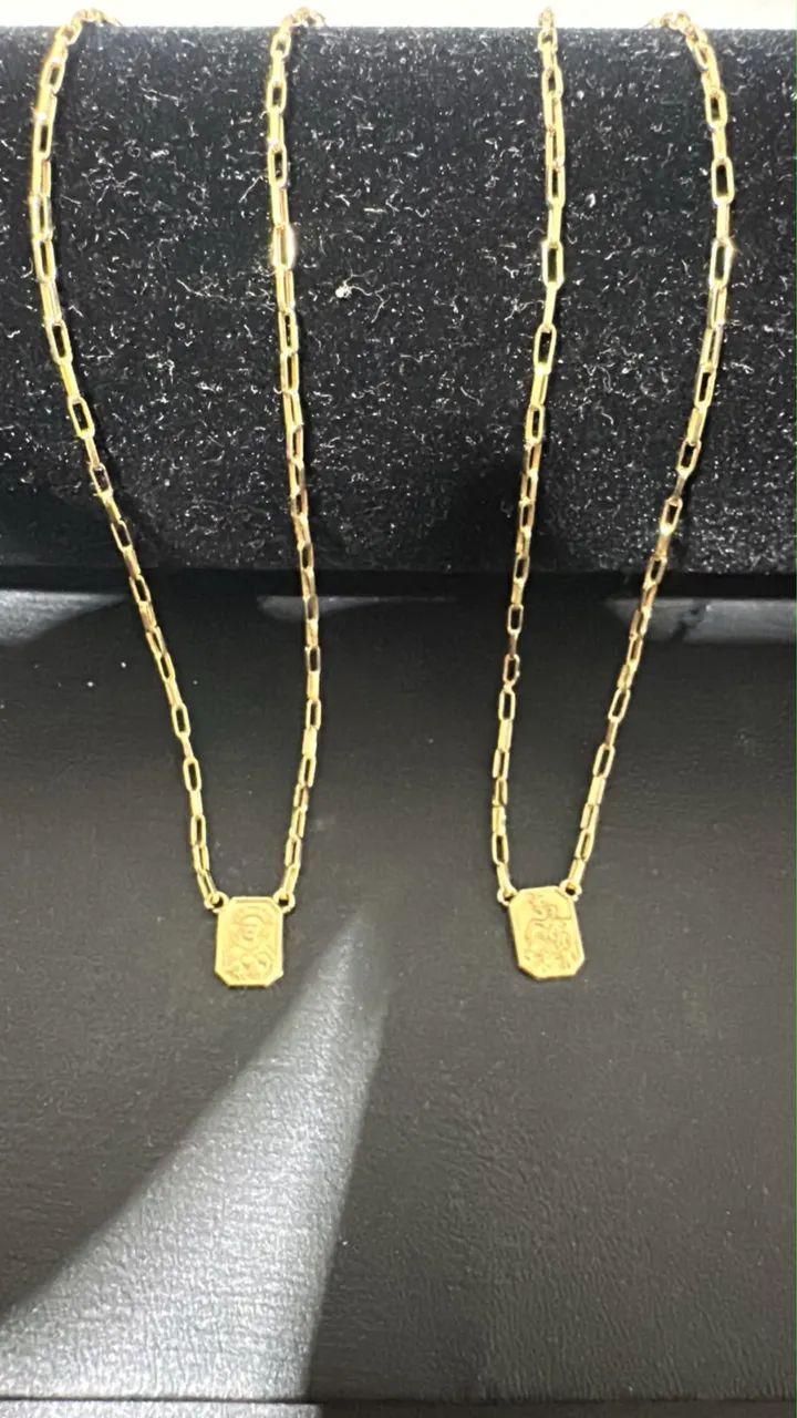 Escapulário ouro 18k