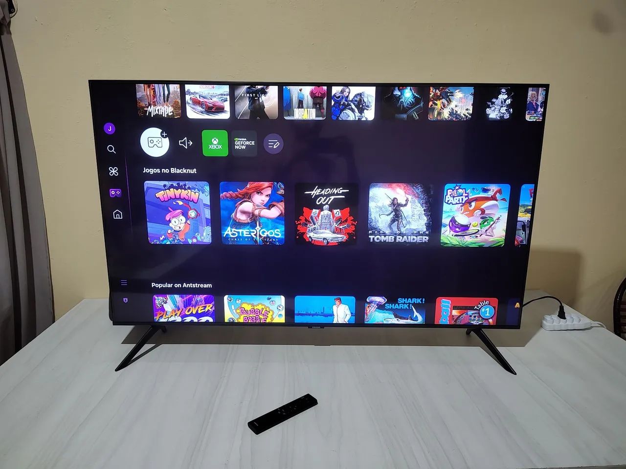 Smart TV Samsung 4K 50 polegadas com games embutidos  - Foto 2