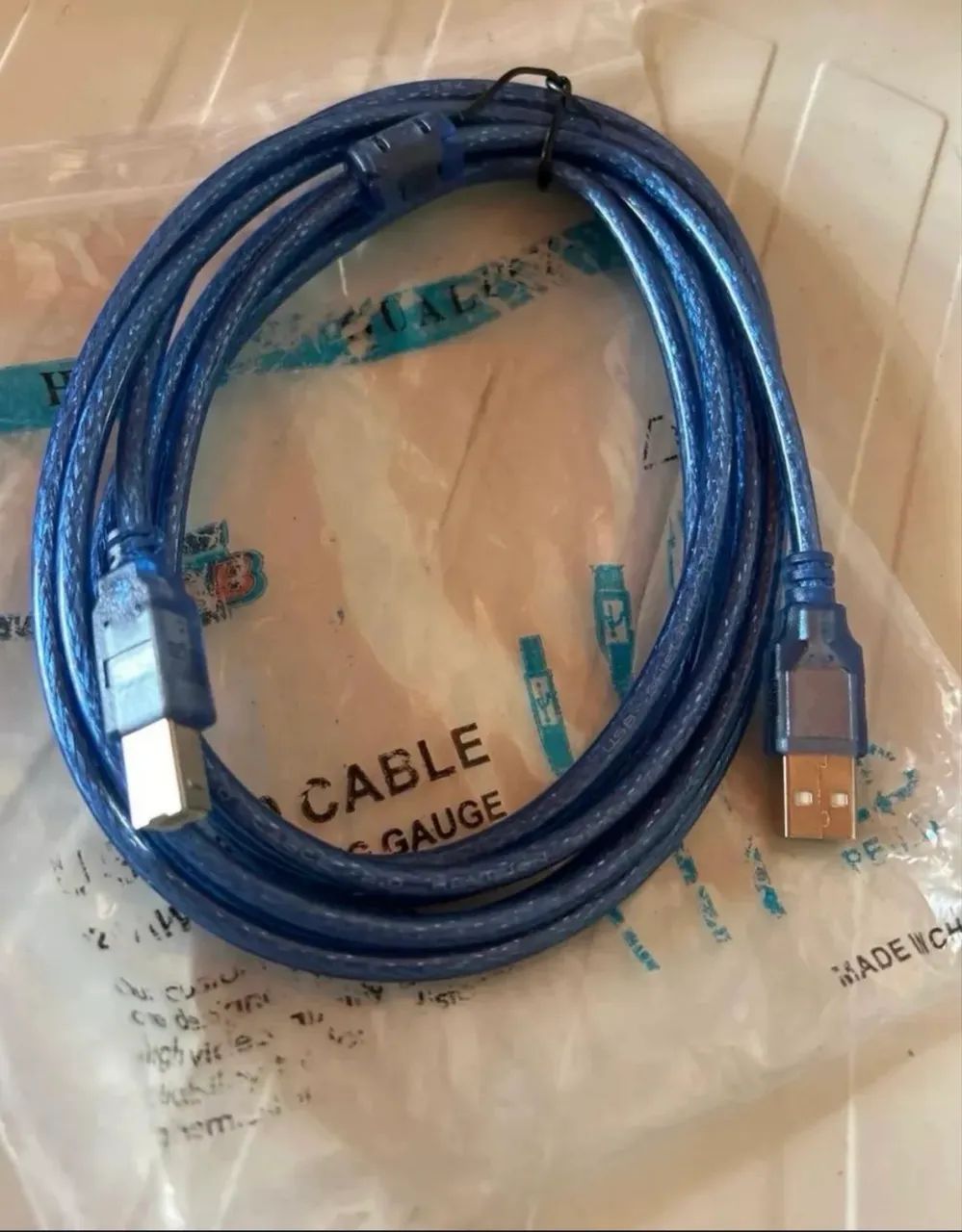 Cabo usb pra placa de Áudio e mesa digital  - Foto 3