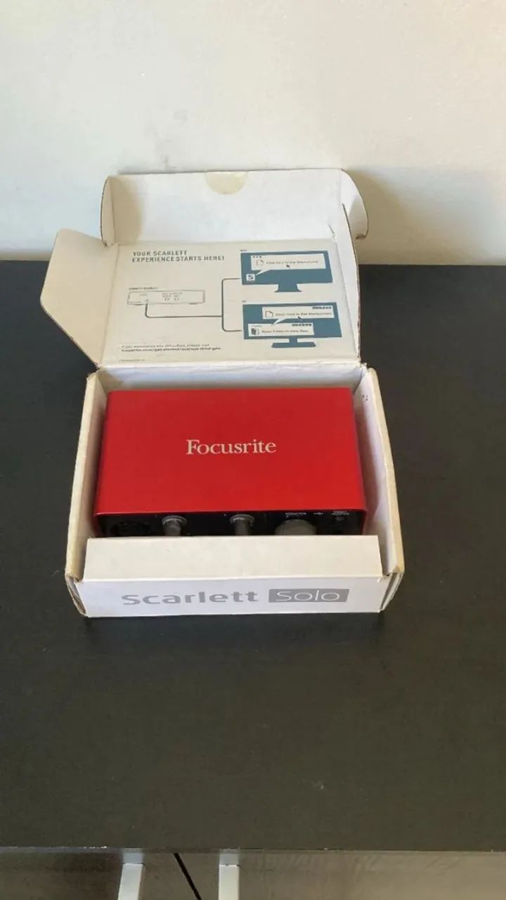 Interface Focusrite Scarlet Solo - Foto 2