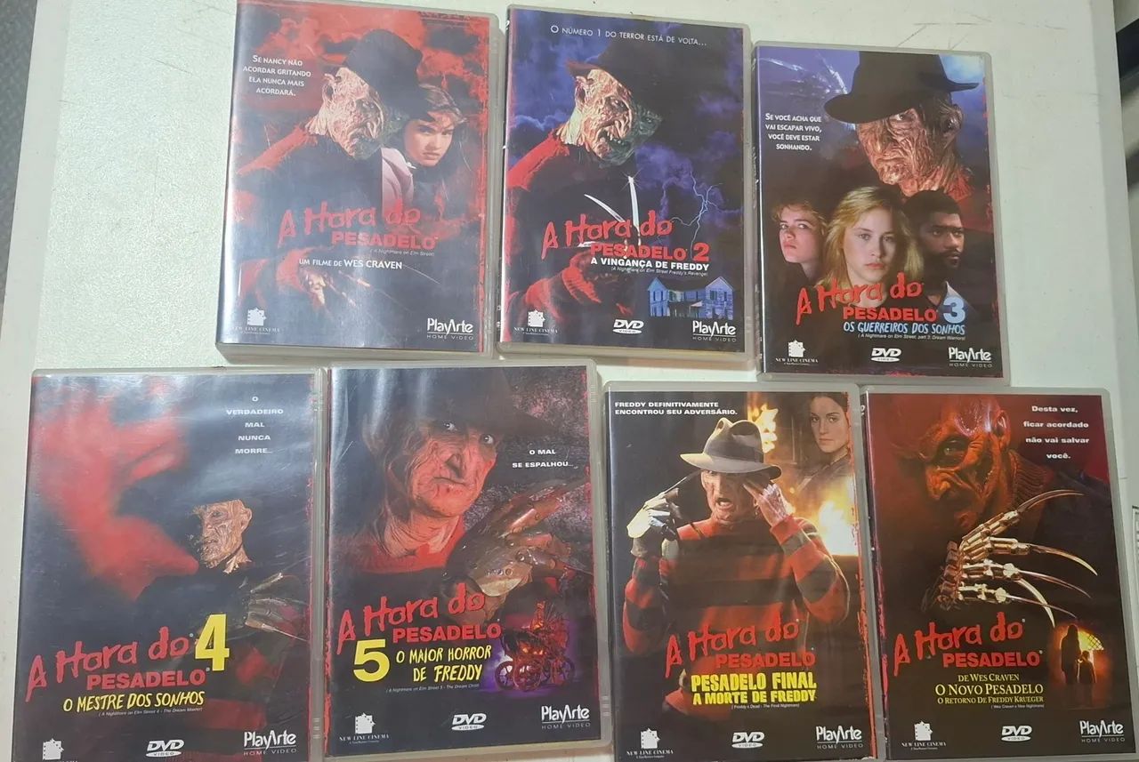A hora do pesadelo Completa Dvds