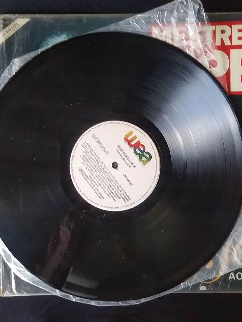  LP Jorge Ben Jor - Mestres da MPB (1993) + Encarte - Foto 2