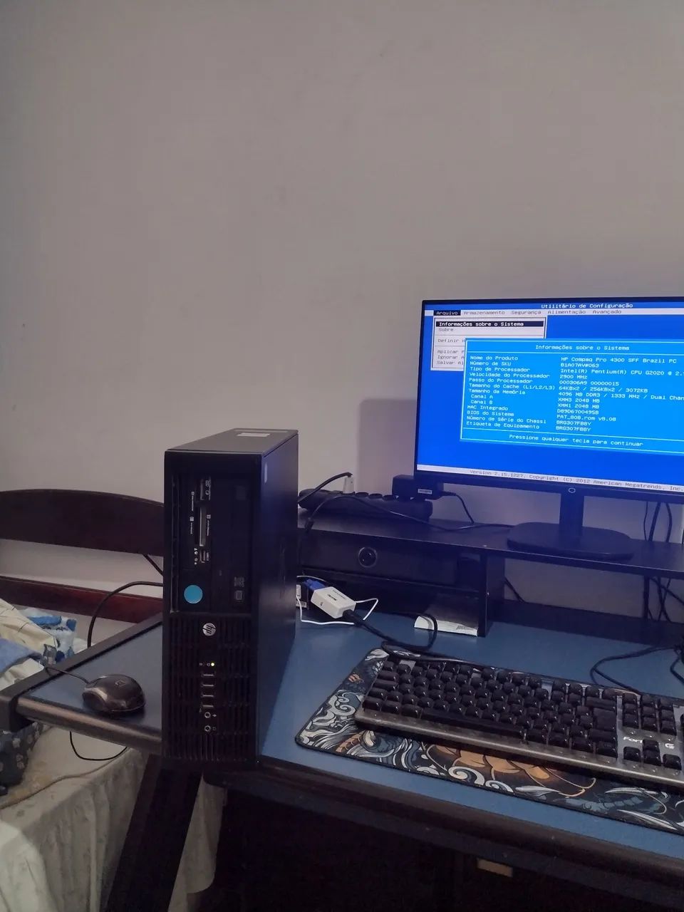 CPU HP sem hd