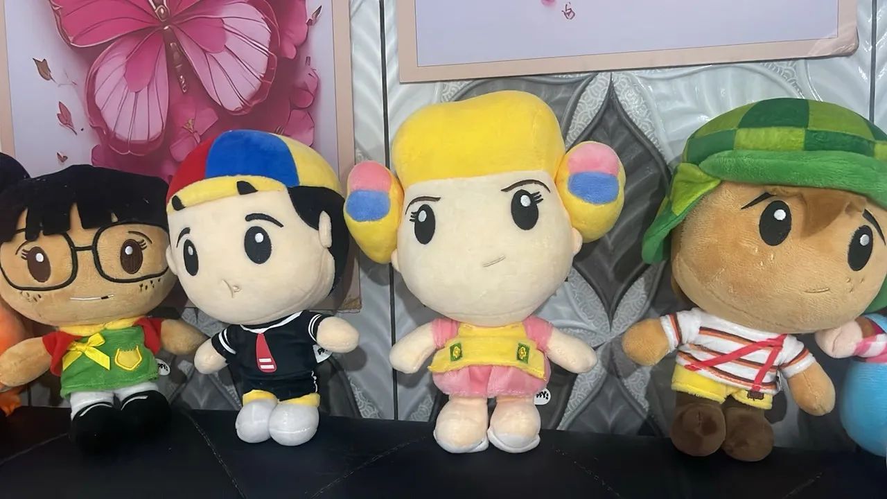 Pelúcias da turma do chaves