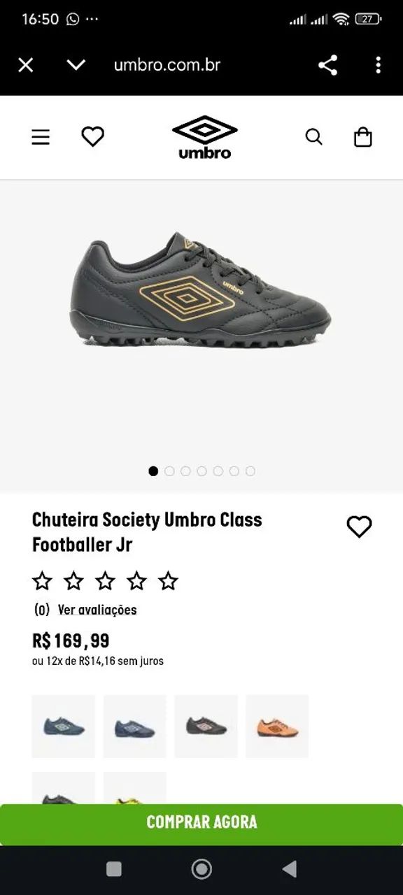 Chuteira infantil Umbro  - Foto 2