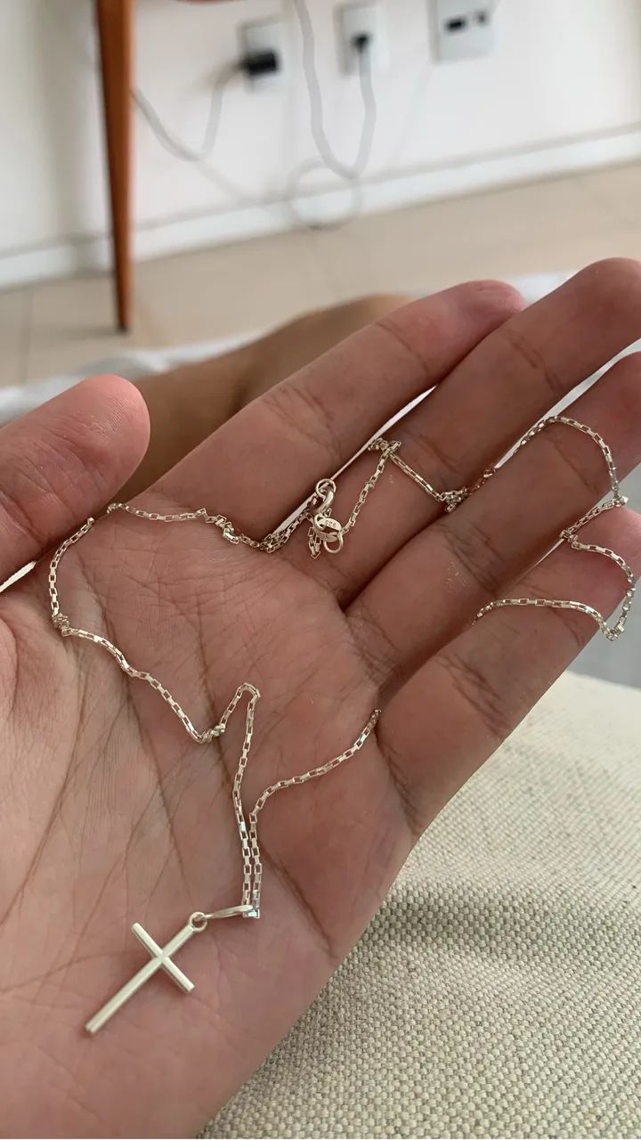 Cordão de prata  - Foto 2