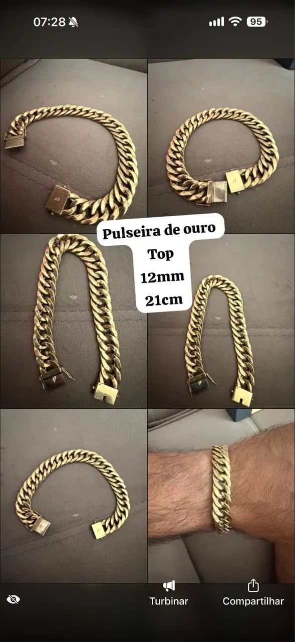 Pulseira de ouro - Foto 4