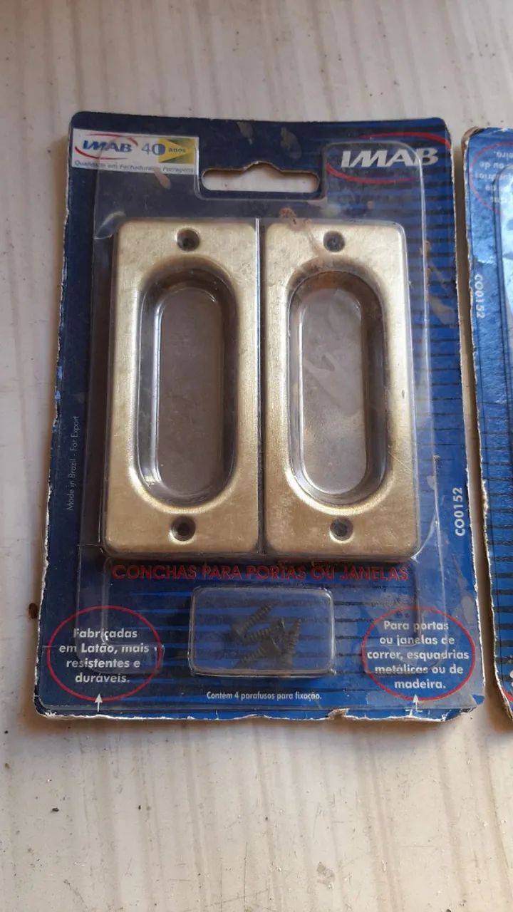 Fechadura + Conchas para porta ou janela - Foto 3