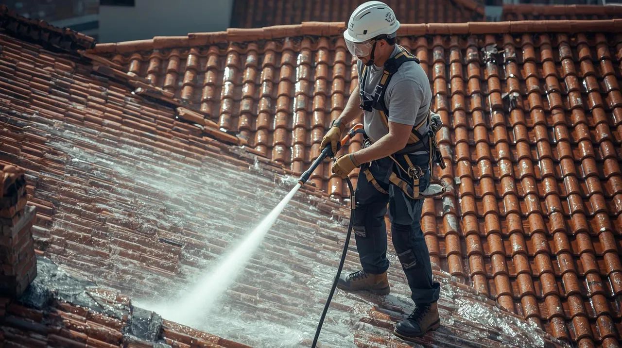 LIMPEZA DE CALHAS, TELHADOS E PLACAS SOLARES - Foto 2
