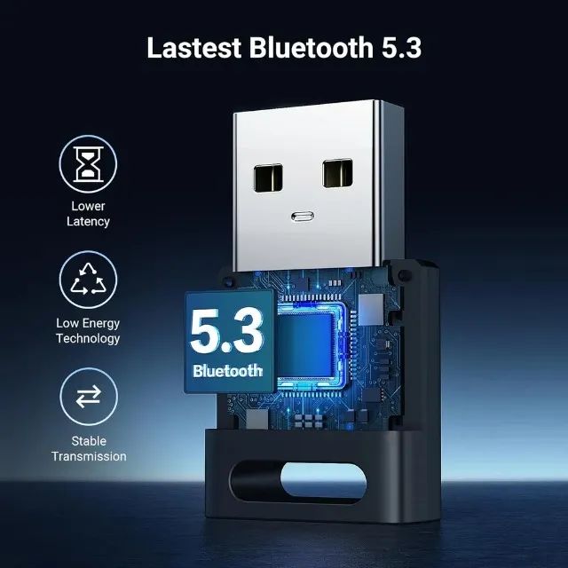 Adaptador USB Bluetooth 5.3 UGREEN Original | 5 Dispositivos Simultâneos - Foto 2