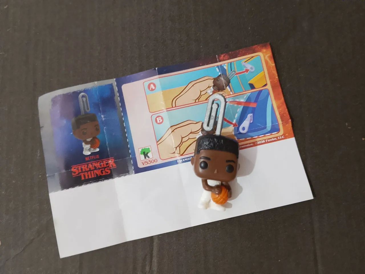 Kinder Joy funko Stranger Things Lucas 