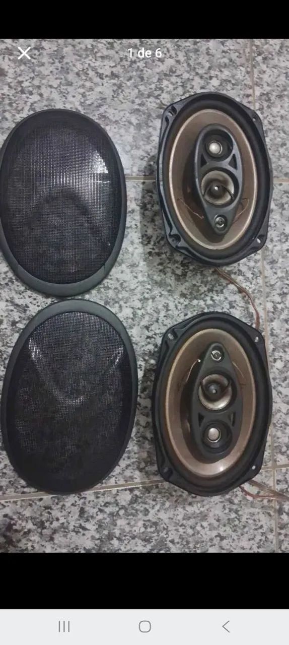 Falante triaxial pioneer 6986 raridade neste estado - Foto 3