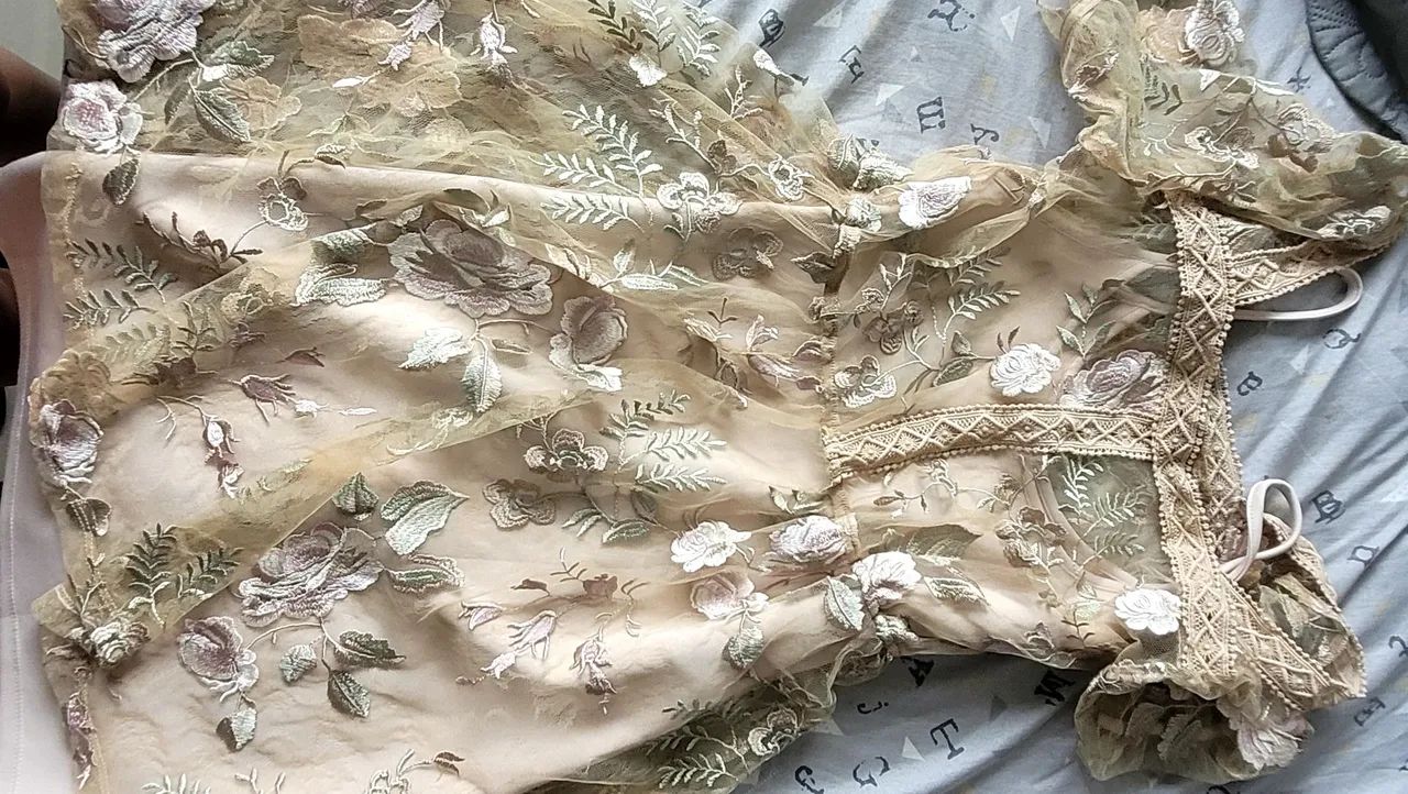 Vestido tuart midi em tule - Foto 2