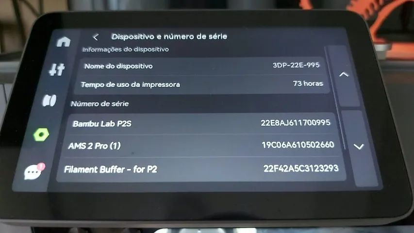 Impressora 3D Bambu Lab P2S Usada por 73 horas - Foto 3