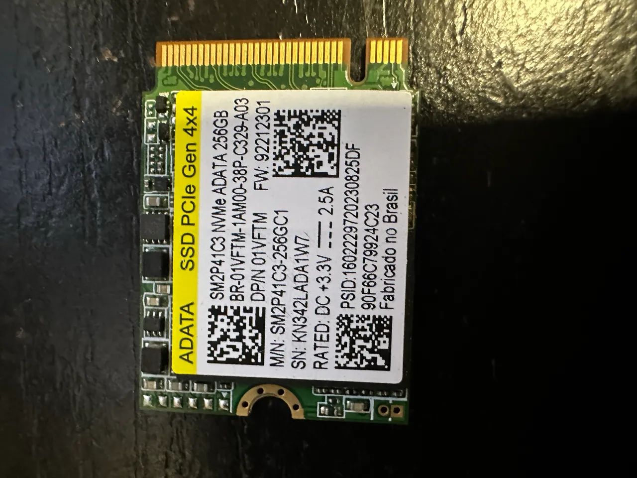 SSD NVME 256GB Perfeito estado 