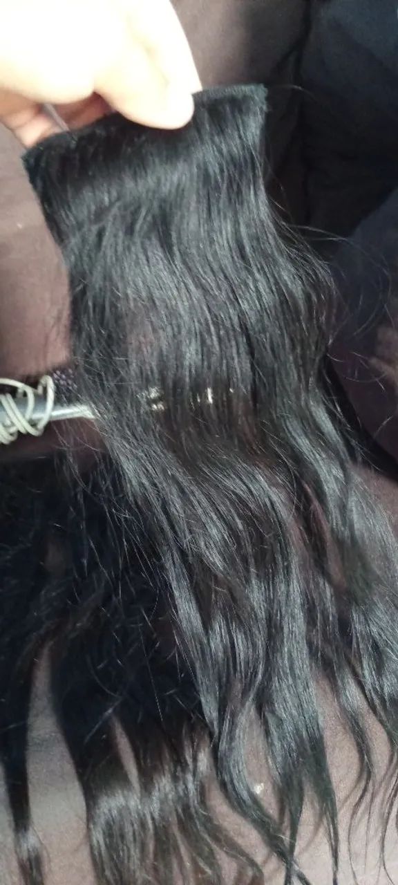Cabelo Humano "Tic tac"  - Foto 3