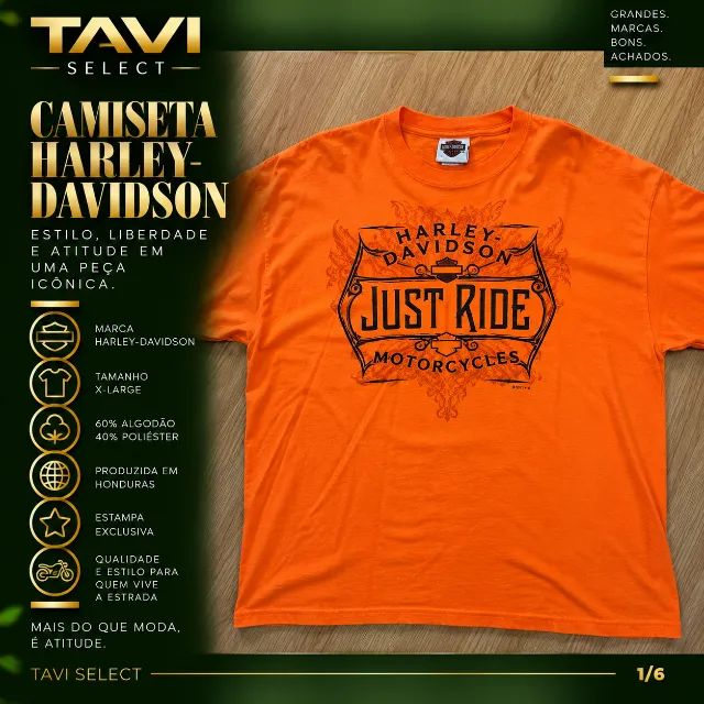 Camiseta Harley-Davidson Rio de Janeiro  - Foto 2