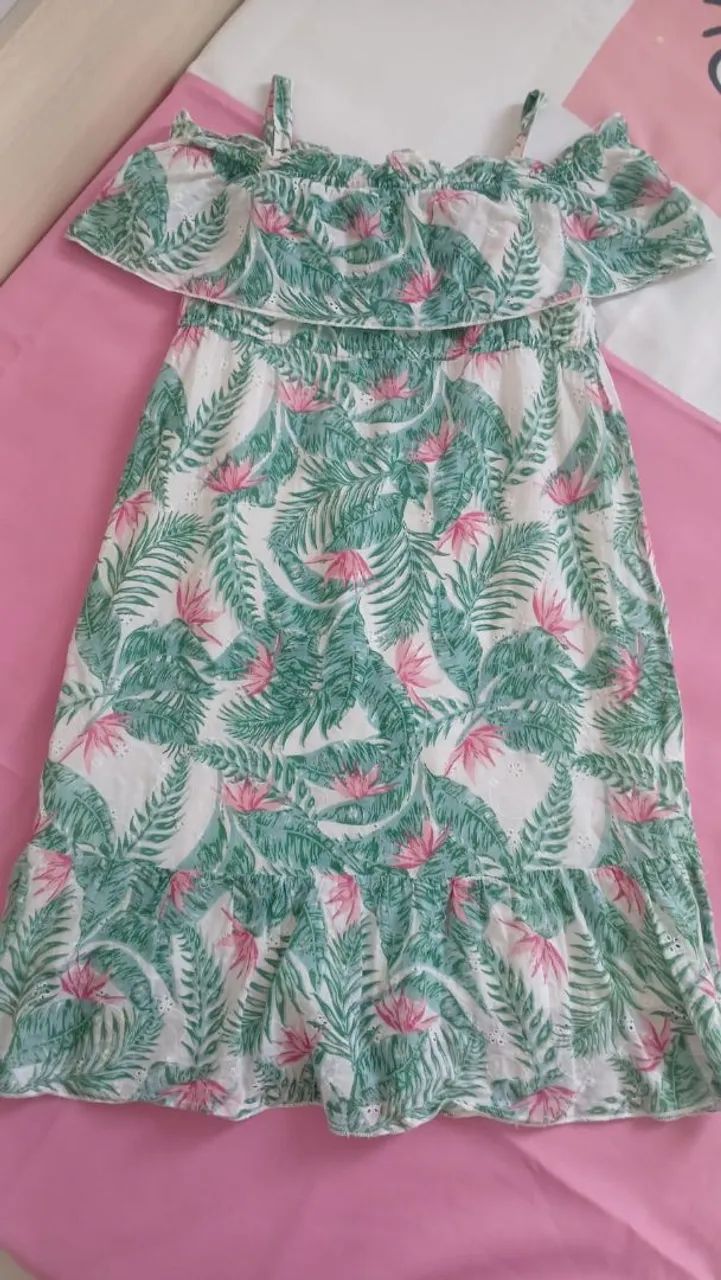 Vestido infantil até 10 anos