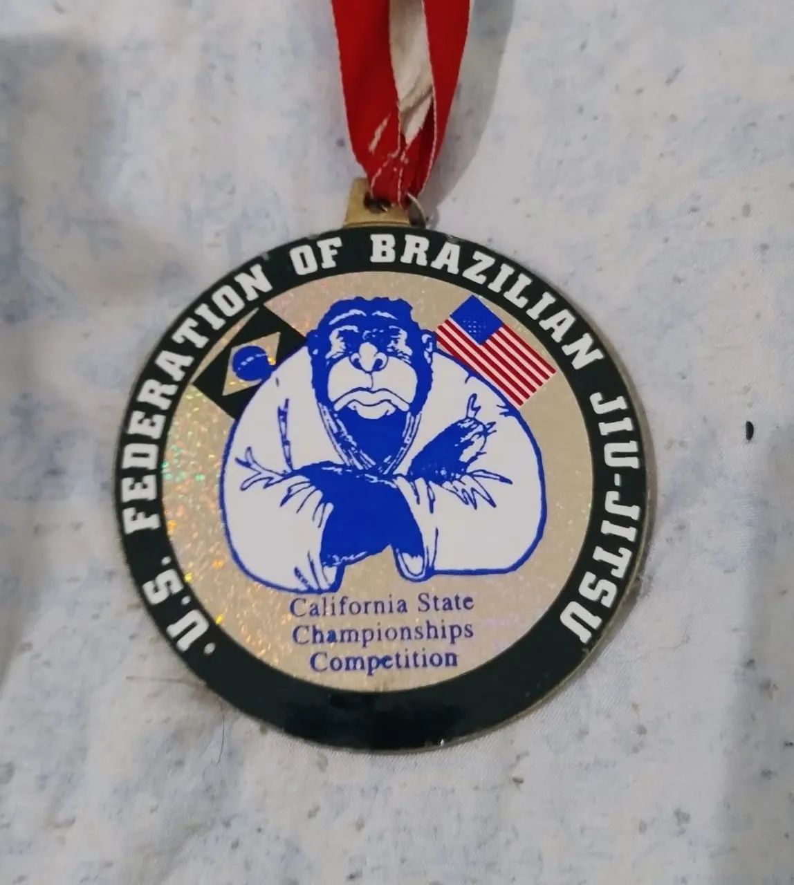 Medalha jiu-jitsu 