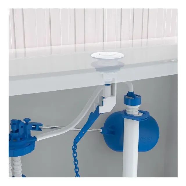 Botão caixa acoplada acionamento superior universal com corrente - Novo a pronta entrega - Foto 3