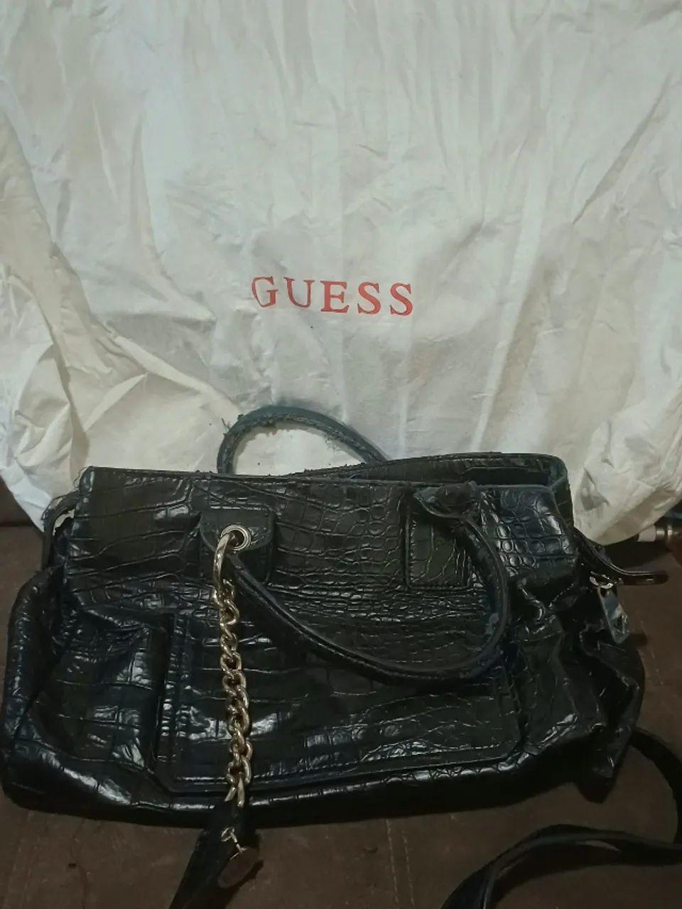 Bolsa Guess Original Preta - Foto 2