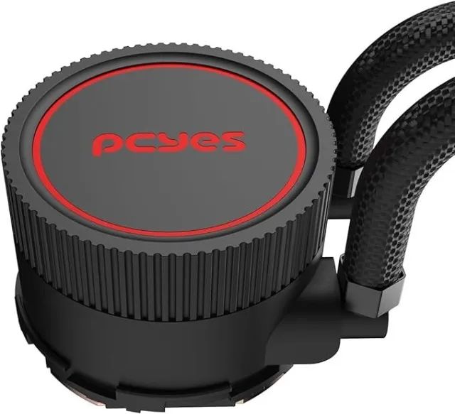WATER COOLER SANGUE FRIO 3 BLACK VULCAN 360MM - Foto 5