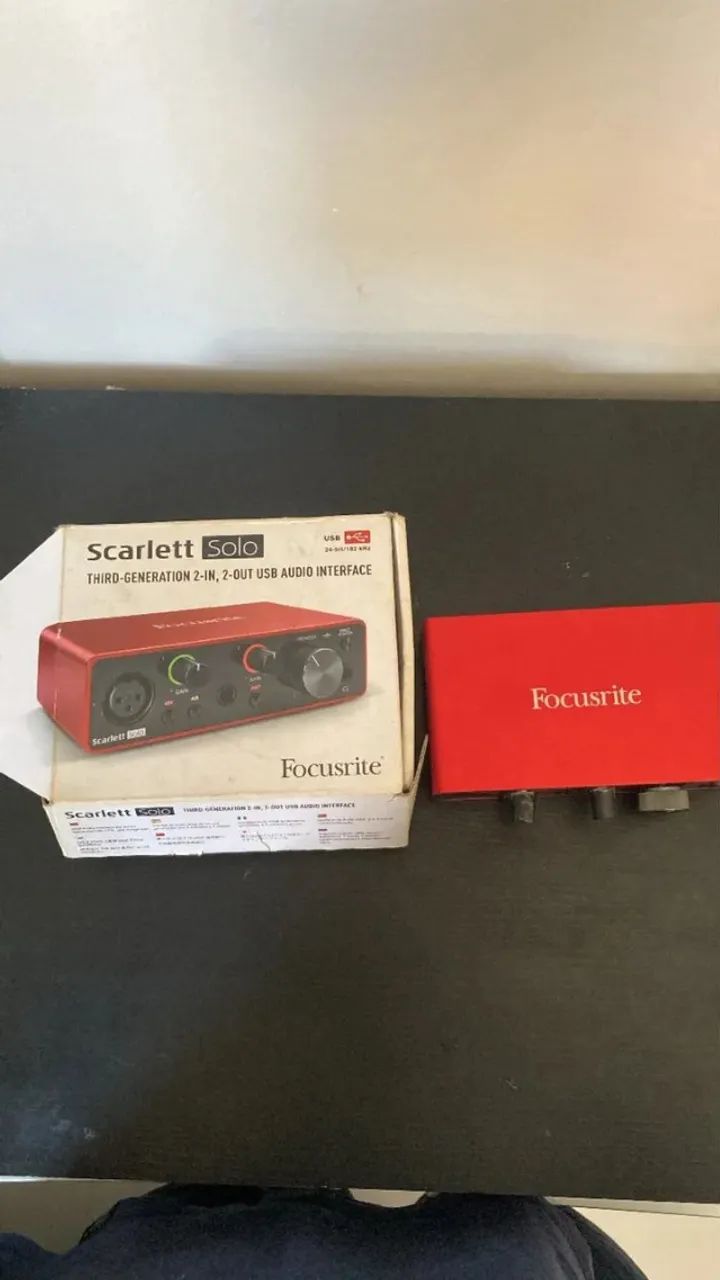 Interface Focusrite Scarlet Solo - Foto 5