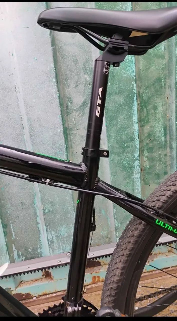 Bicicleta arthor aro 29 - verde e preto  - Foto 3