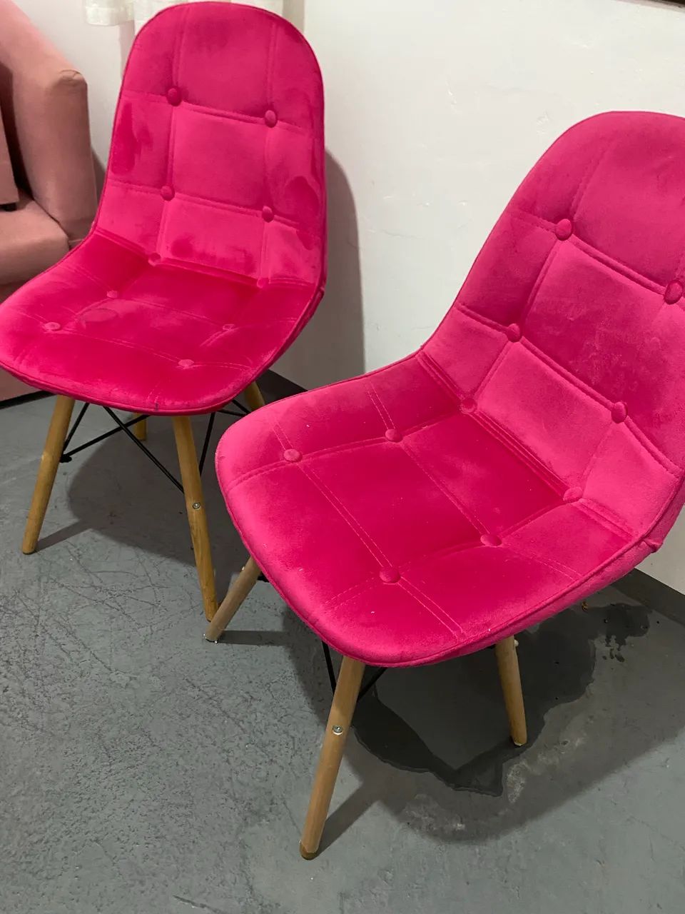 2 Cadeiras Rosa Pink  - Foto 2