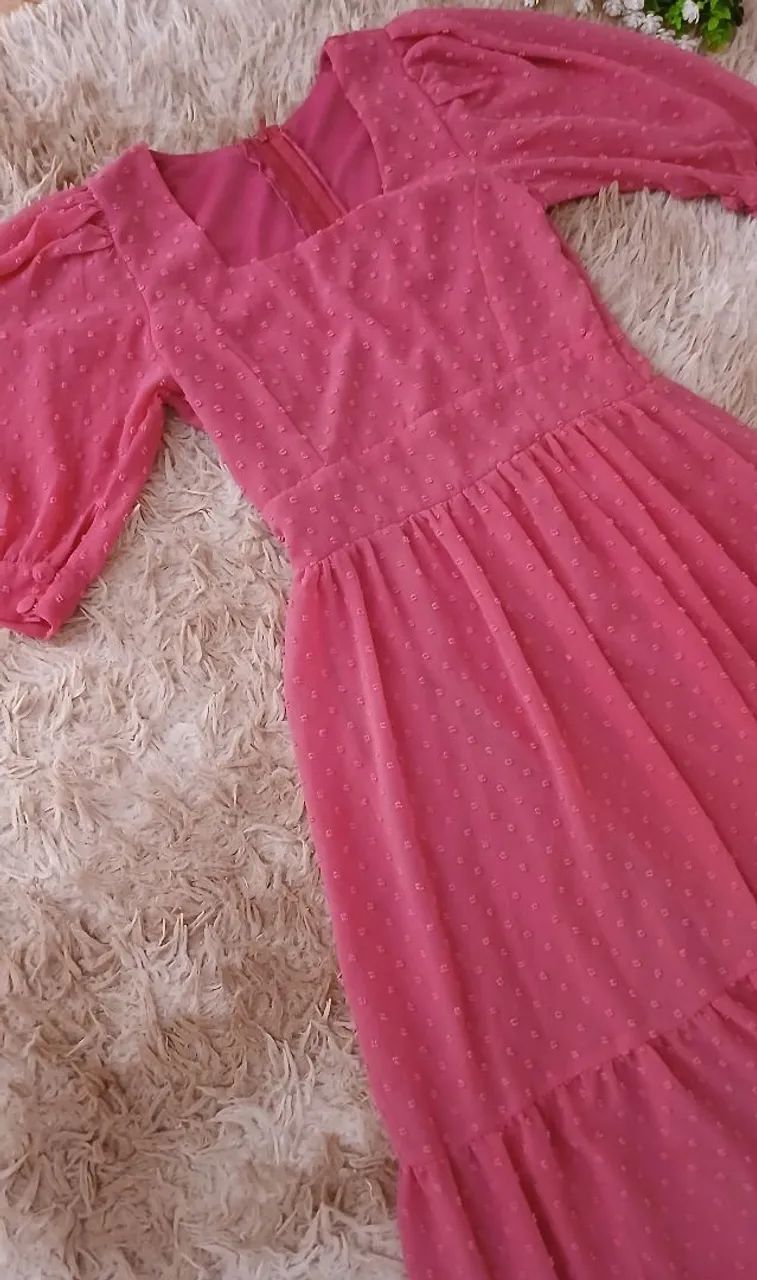 VESTIDO USADO 1 VEZ - Foto 5