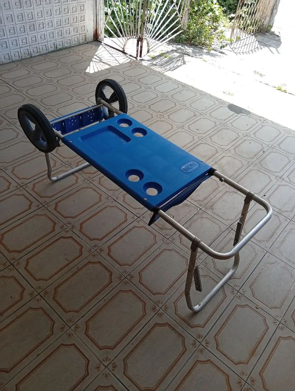 Carrinho de praia alumínio
