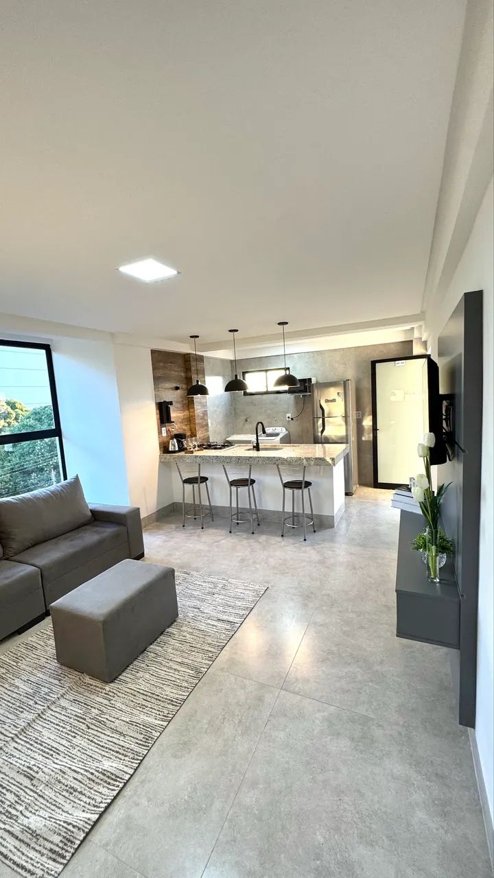 Aluguel Apto mobiliado1/4 um quarto - 3.200,00 setor Sudoeste ( vila Alpes) Goiânia-Go