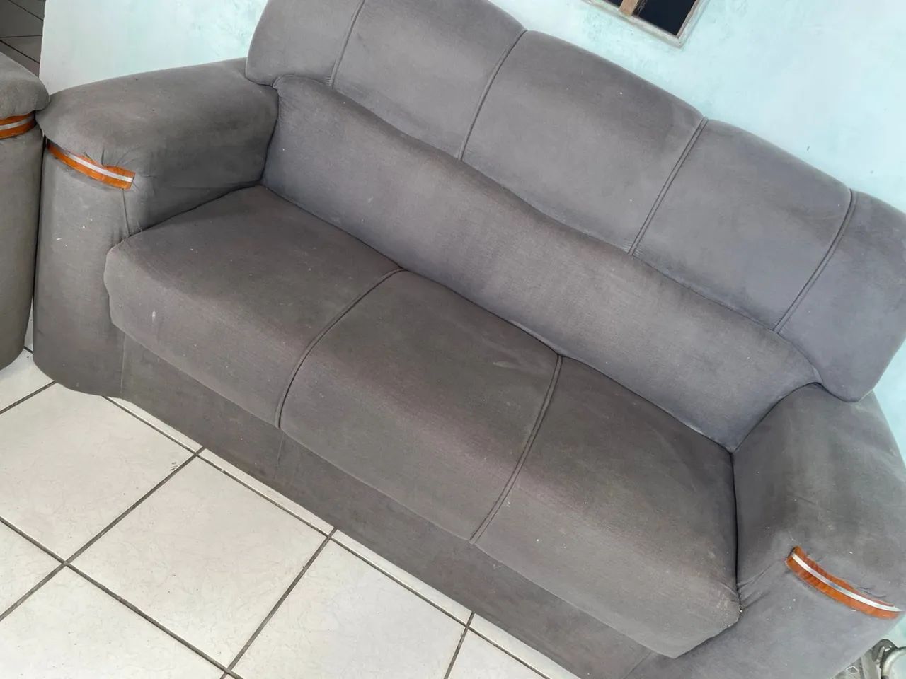 Sofás com pouco tempo de uso - Foto 2