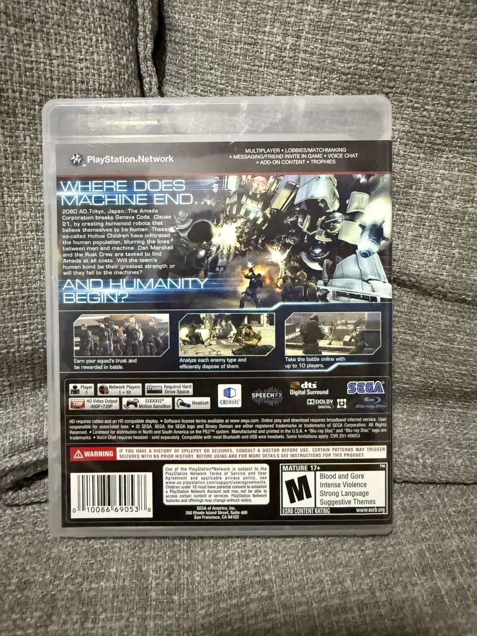 Binary Domain PS3 Original Americano - PlayStation 3 - Foto 3