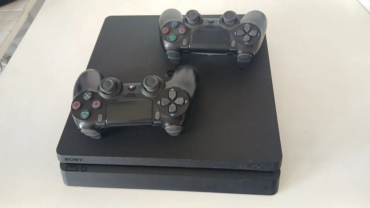PS4 SLIM 1 TERA 20 JOGOS  - Foto 3