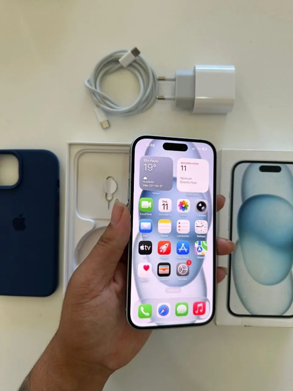 iPhone 15 128GB - Bateria 93% - Foto 2