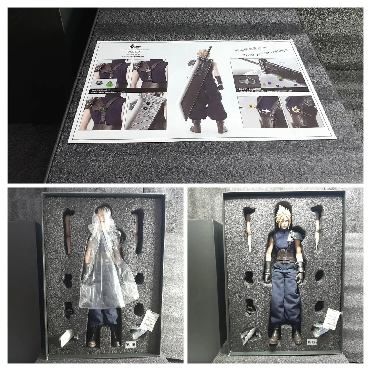 Cloud Strife 1/6 Gametoys Final Fantasy VII Remake  - Foto 3
