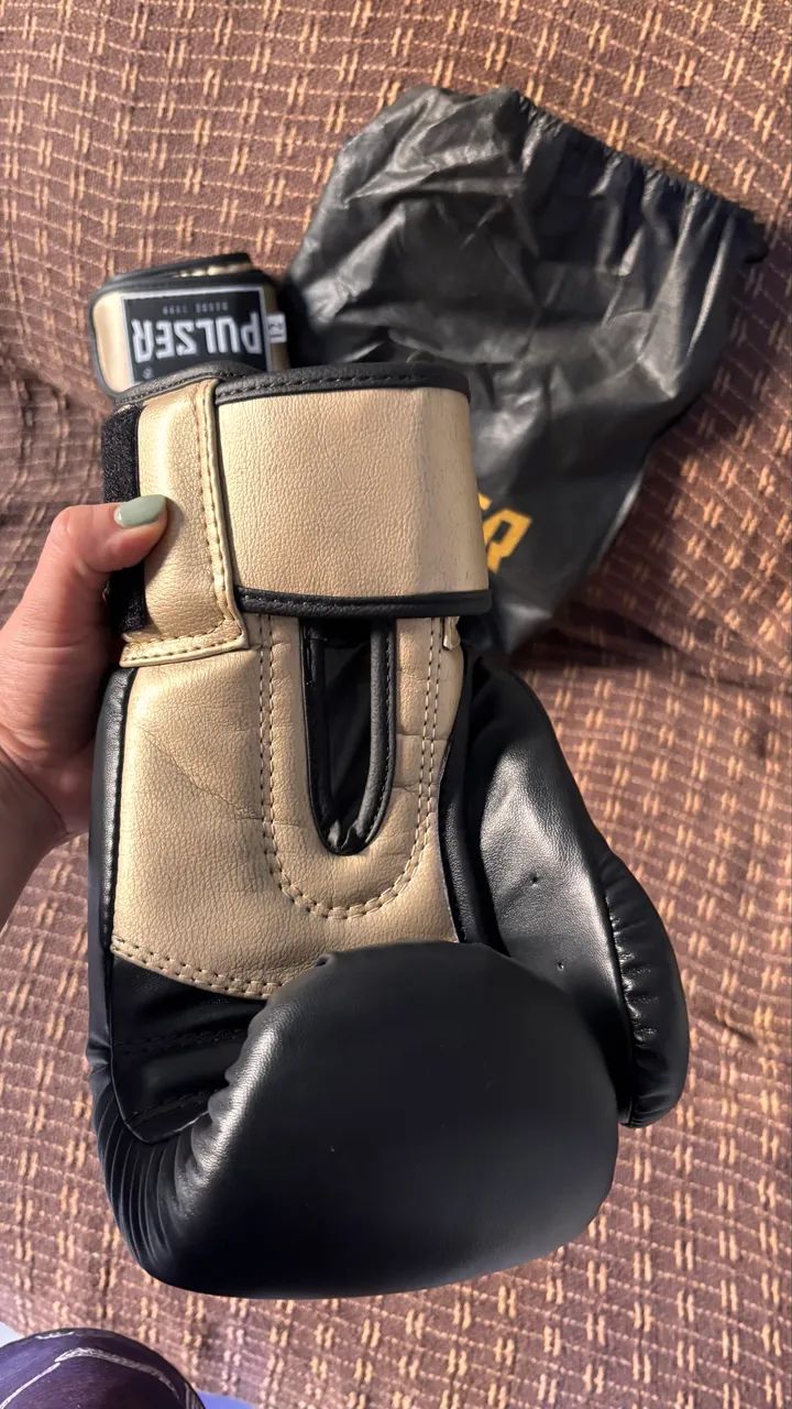 Luva de Boxe Pulser 12 oz - Semi Nova - Foto 3