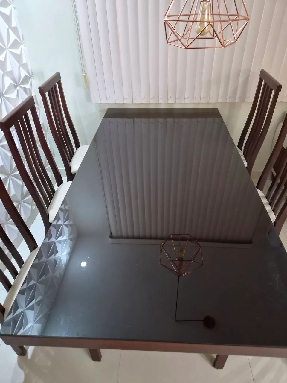 Vendo Mesa 6 cadeiras - Foto 4