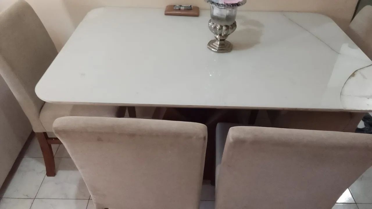 Vendo mesa, sofá e poltrona - Foto 3