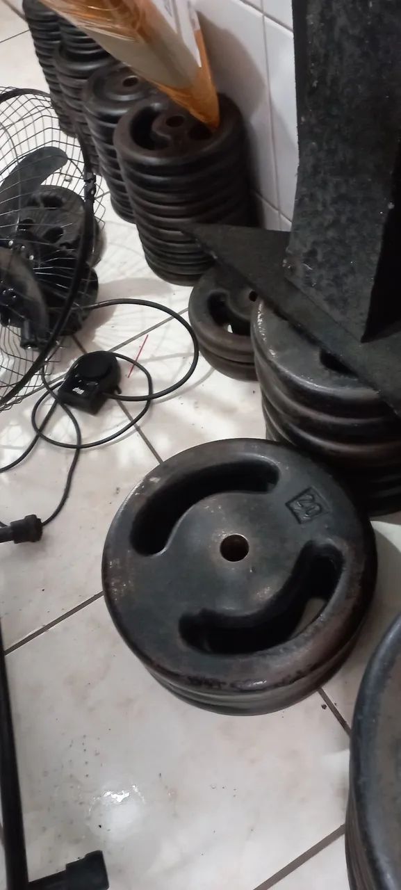 Anilhas de ferro Tonus