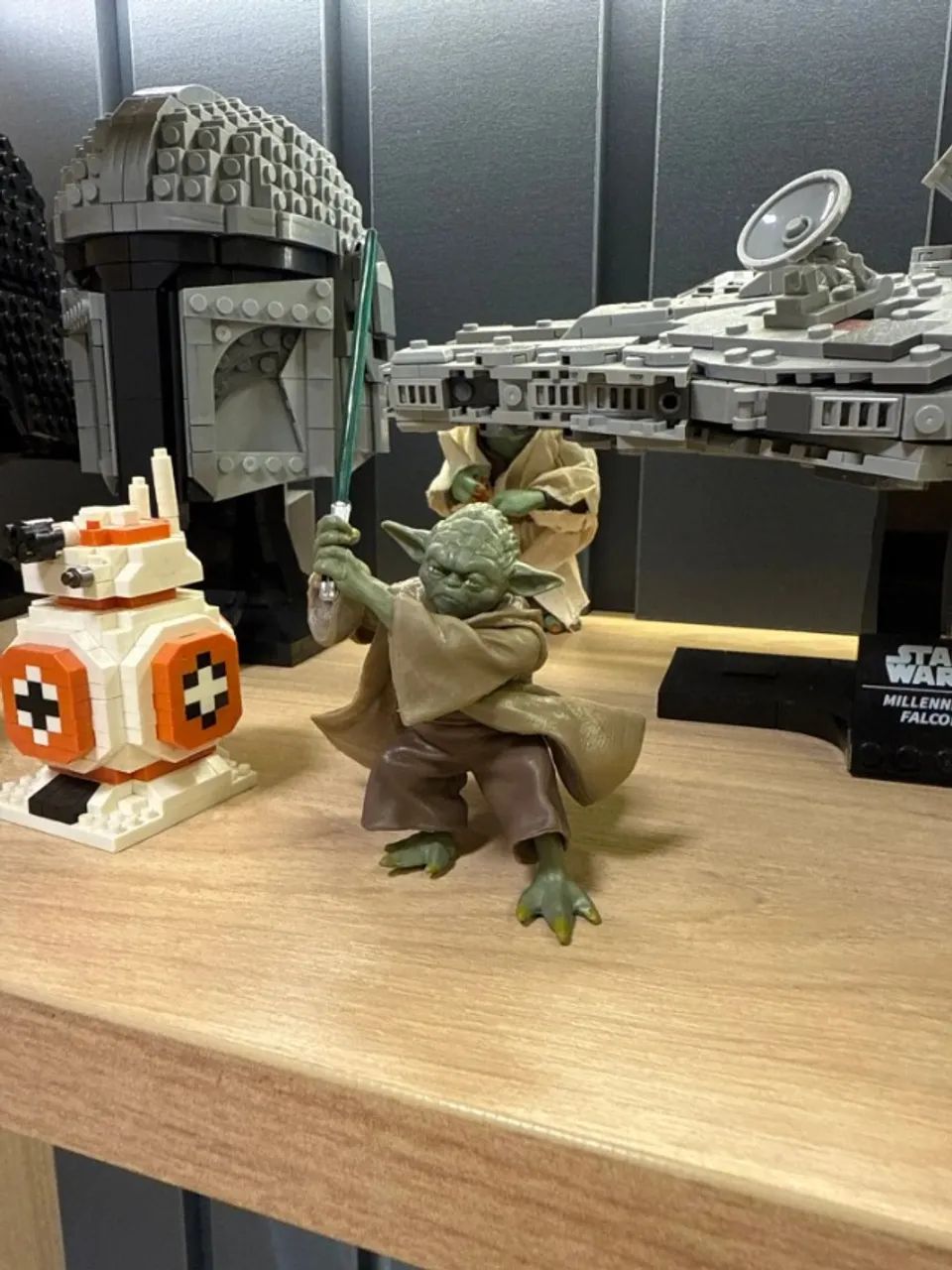 mestre yoda action figure star wars - Foto 4
