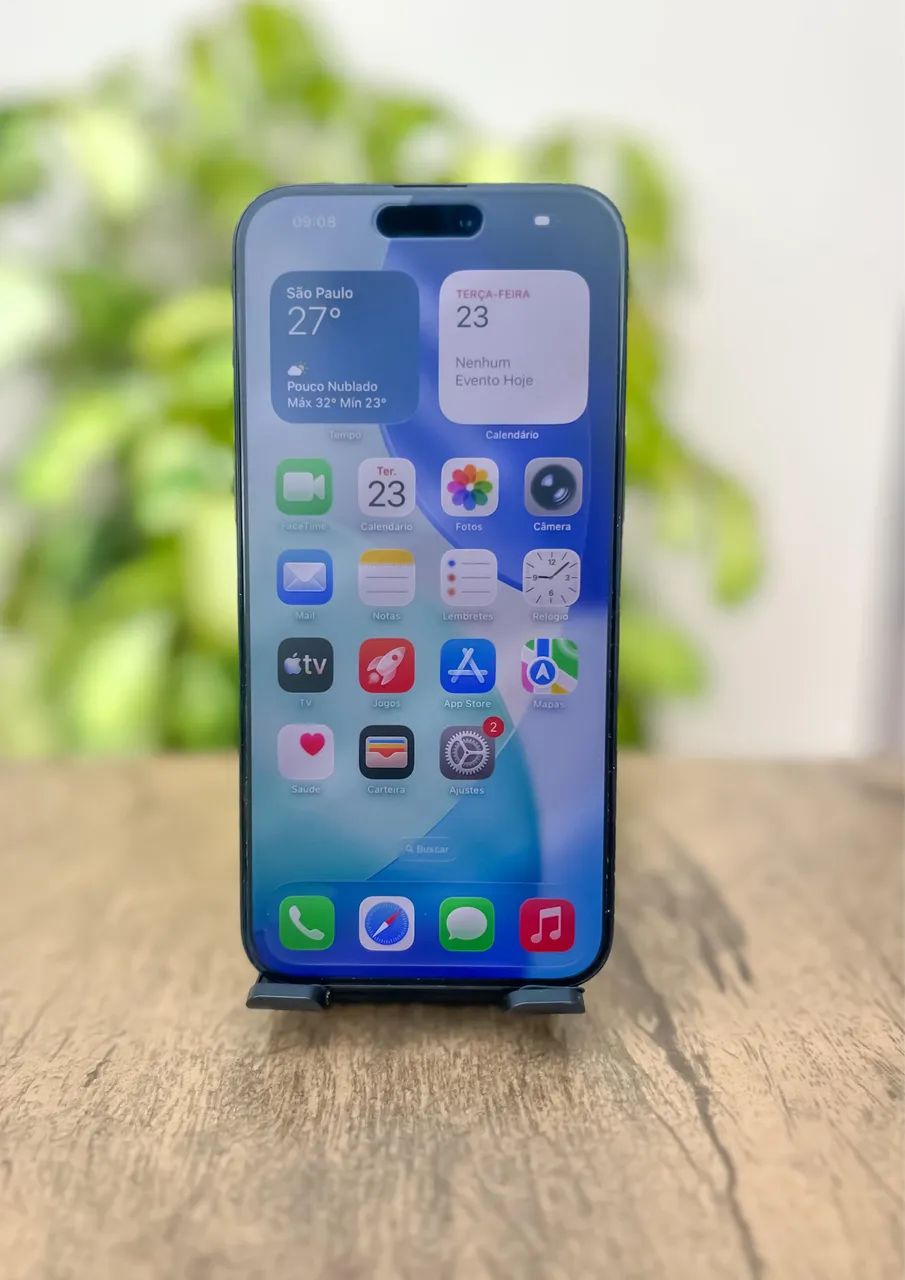 iPhone 16 Pro 128gb Black Titanium - Vendo ou Troco - Celulares e