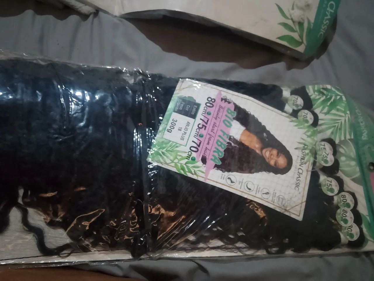 Vendo cabelo NOVO  bio