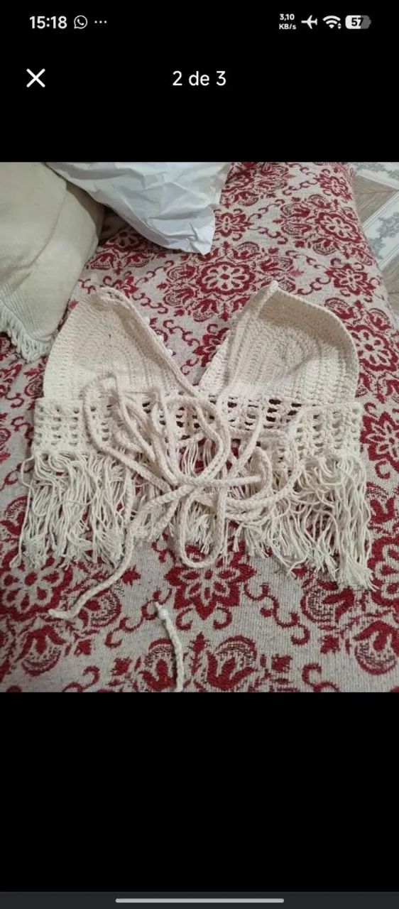 Conjunto de crochê novo  - Foto 2